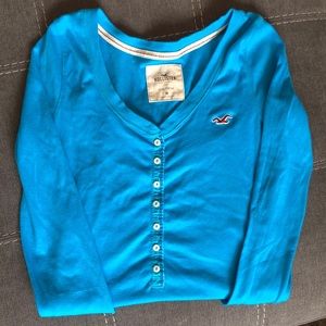 Hollister Long Sleeve Henley